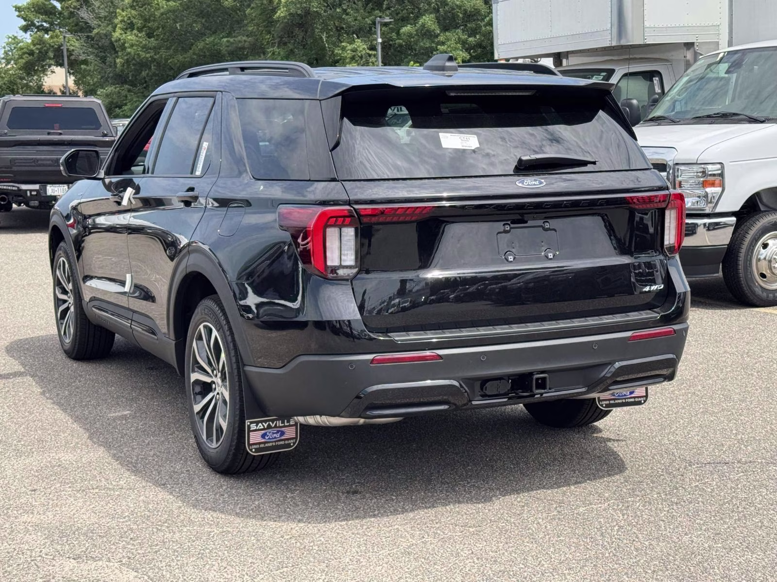 2026 Black Ford Explorer ST-Line 4X4 SUV