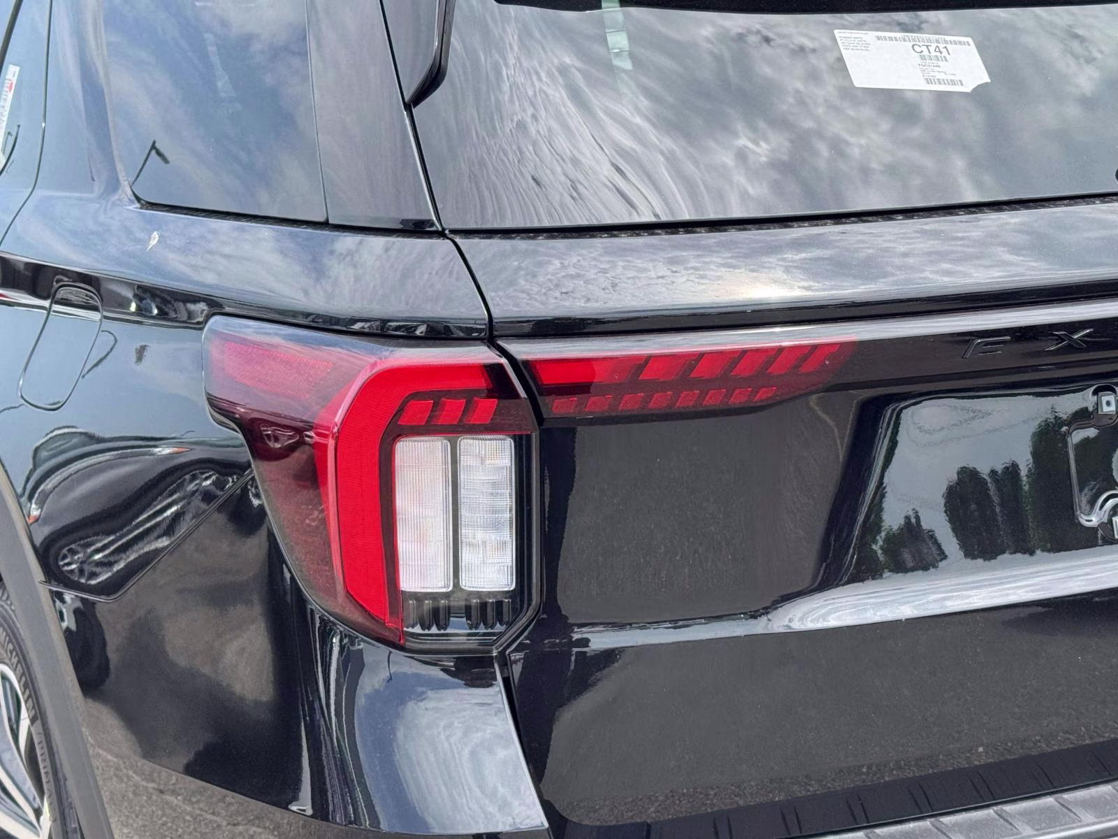 2026 Black Ford Explorer ST-Line 4X4 SUV