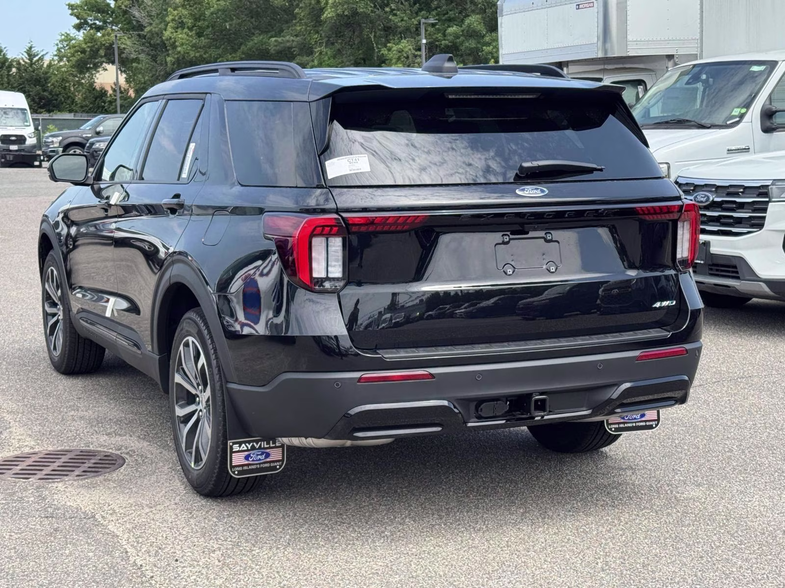 2026 Black Ford Explorer ST-Line 4X4 SUV