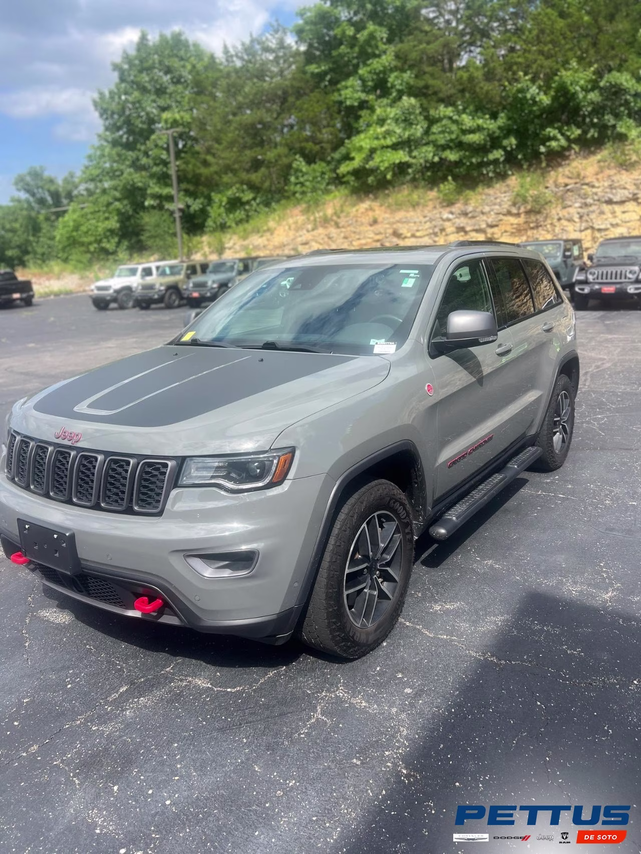 2021 GRAY Jeep Grand Cherokee Trailhawk 4X4 SUV