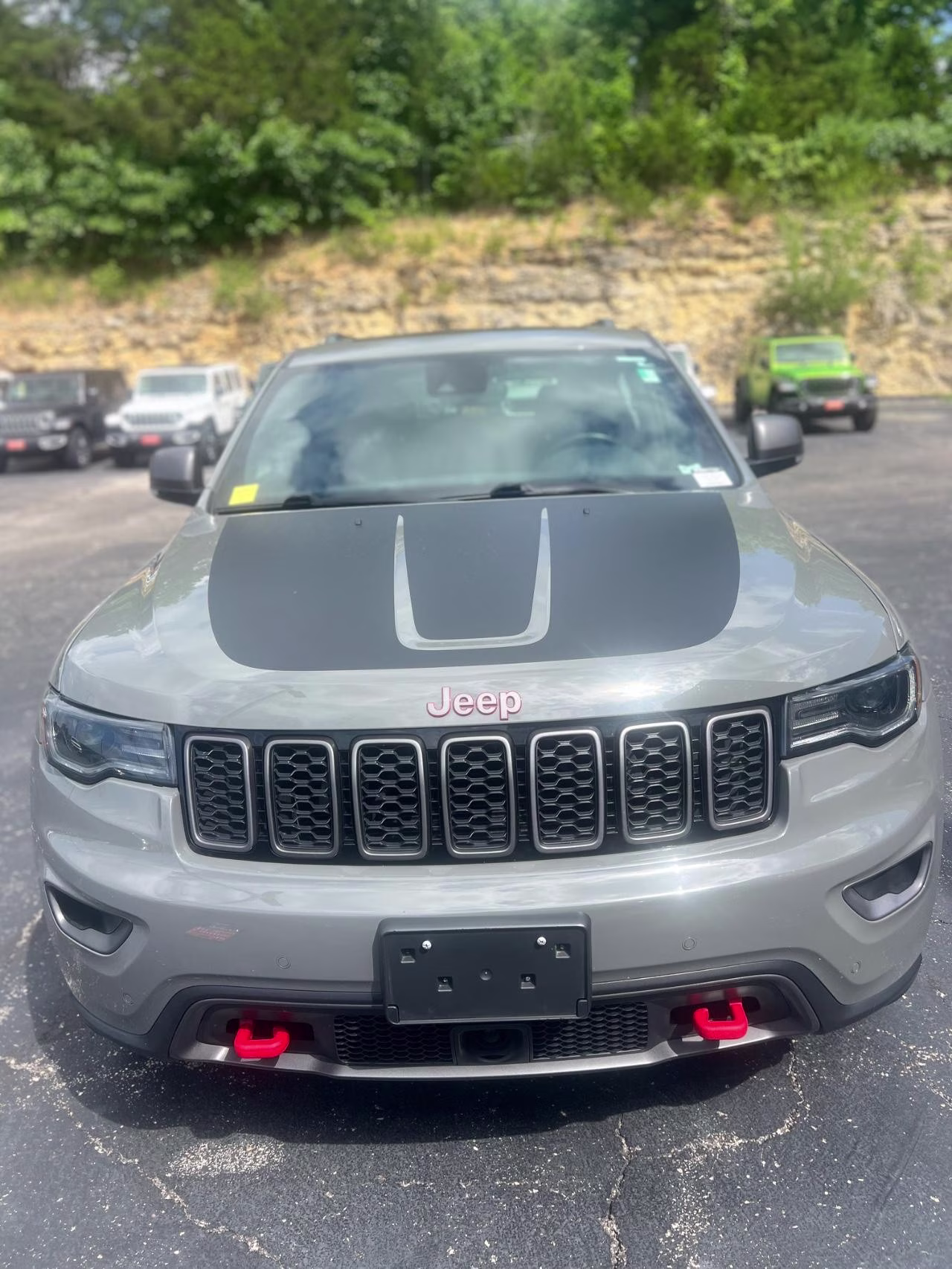 2021 GRAY Jeep Grand Cherokee Trailhawk 4X4 SUV