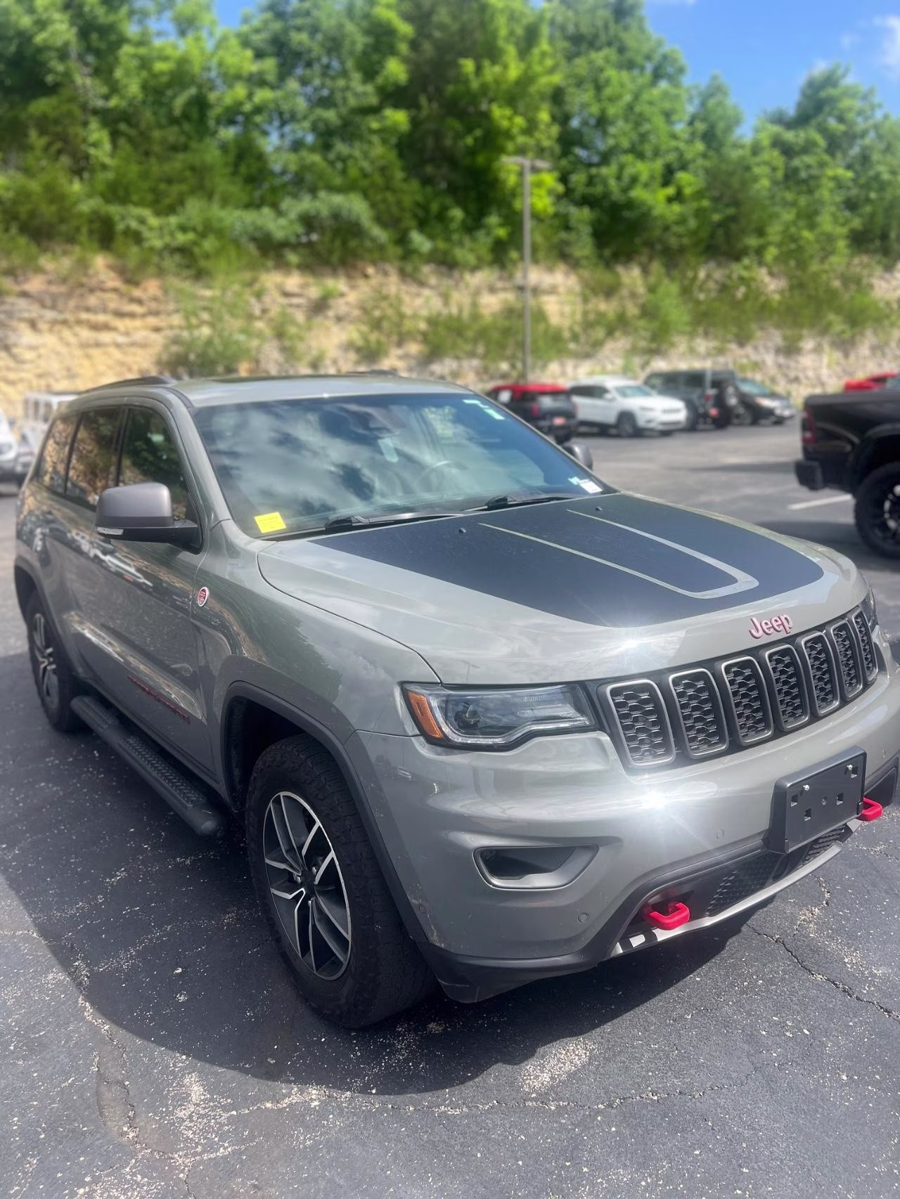 2021 GRAY Jeep Grand Cherokee Trailhawk 4X4 SUV