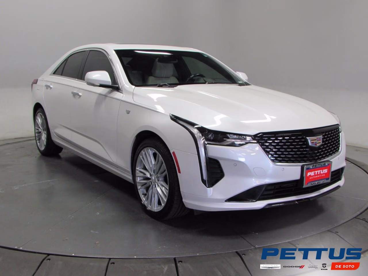 2020 Summit White Cadillac CT4 Premium Luxury RWD Sedan