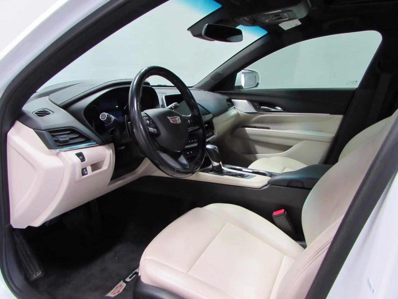 2020 Summit White Cadillac CT4 Premium Luxury RWD Sedan