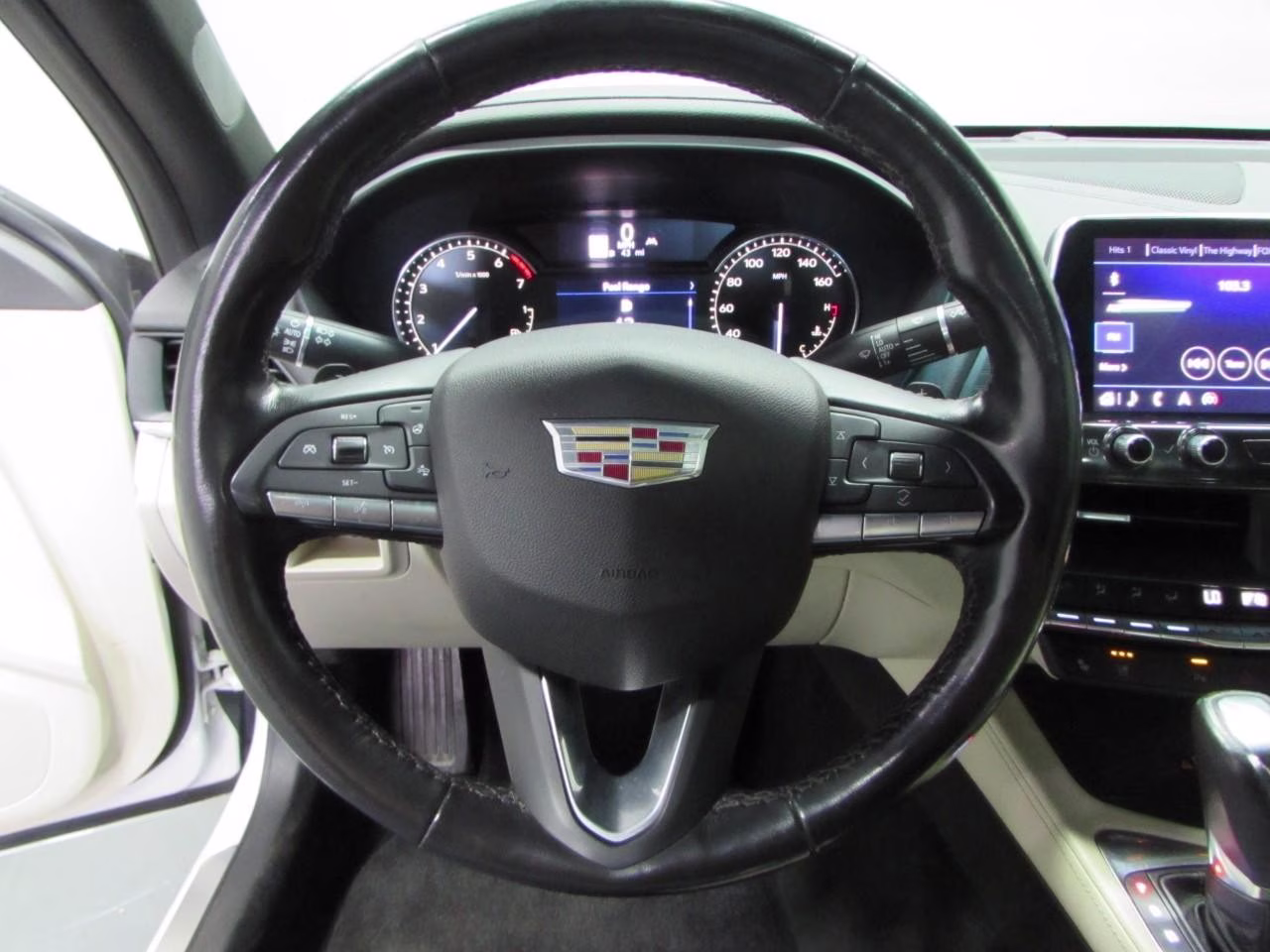 2020 Summit White Cadillac CT4 Premium Luxury RWD Sedan