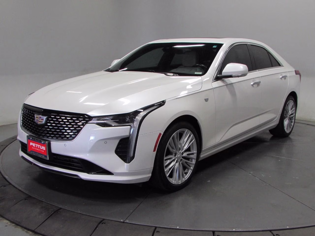 2020 Summit White Cadillac CT4 Premium Luxury RWD Sedan
