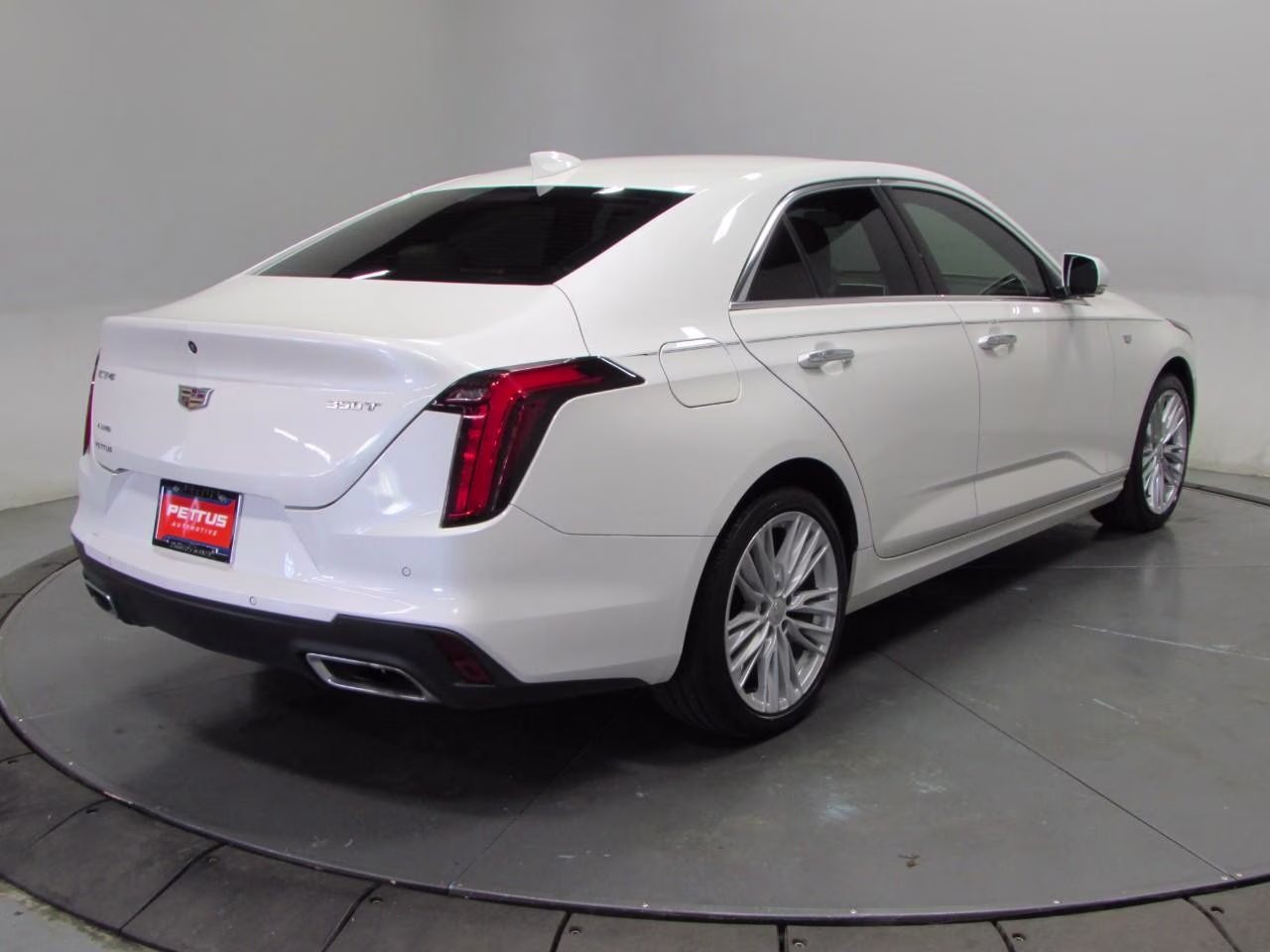2020 Summit White Cadillac CT4 Premium Luxury RWD Sedan