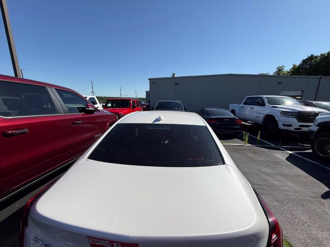 2020 WHITE Cadillac CT4 Premium Luxury RWD Sedan