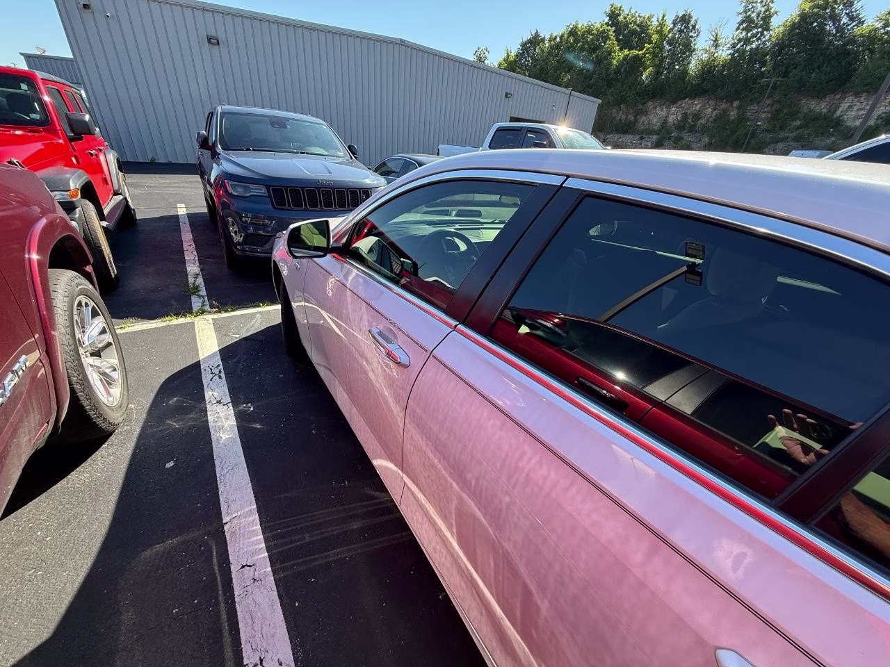 2020 WHITE Cadillac CT4 Premium Luxury RWD Sedan