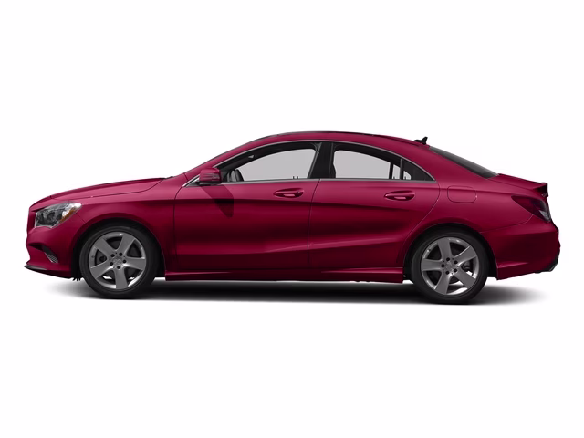 2018 RED Mercedes-Benz CLA CLA 250 AWD Sedan