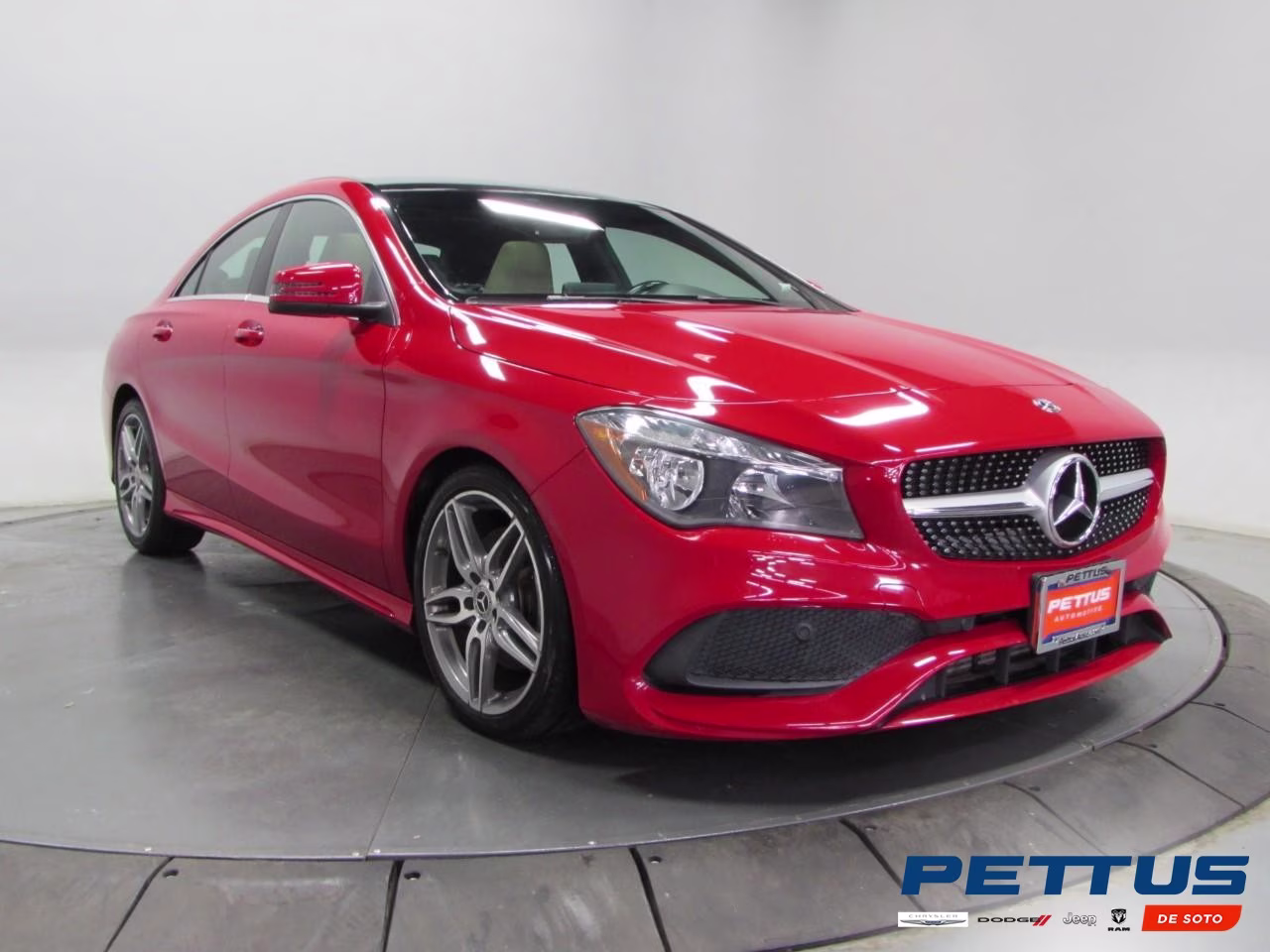 2018 Jupiter Red Mercedes-Benz CLA CLA 250 AWD Sedan