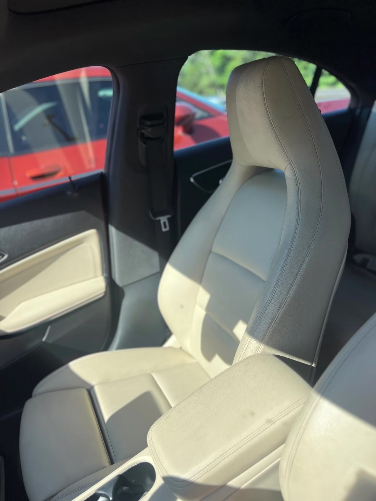 2018 RED Mercedes-Benz CLA CLA 250 AWD Sedan