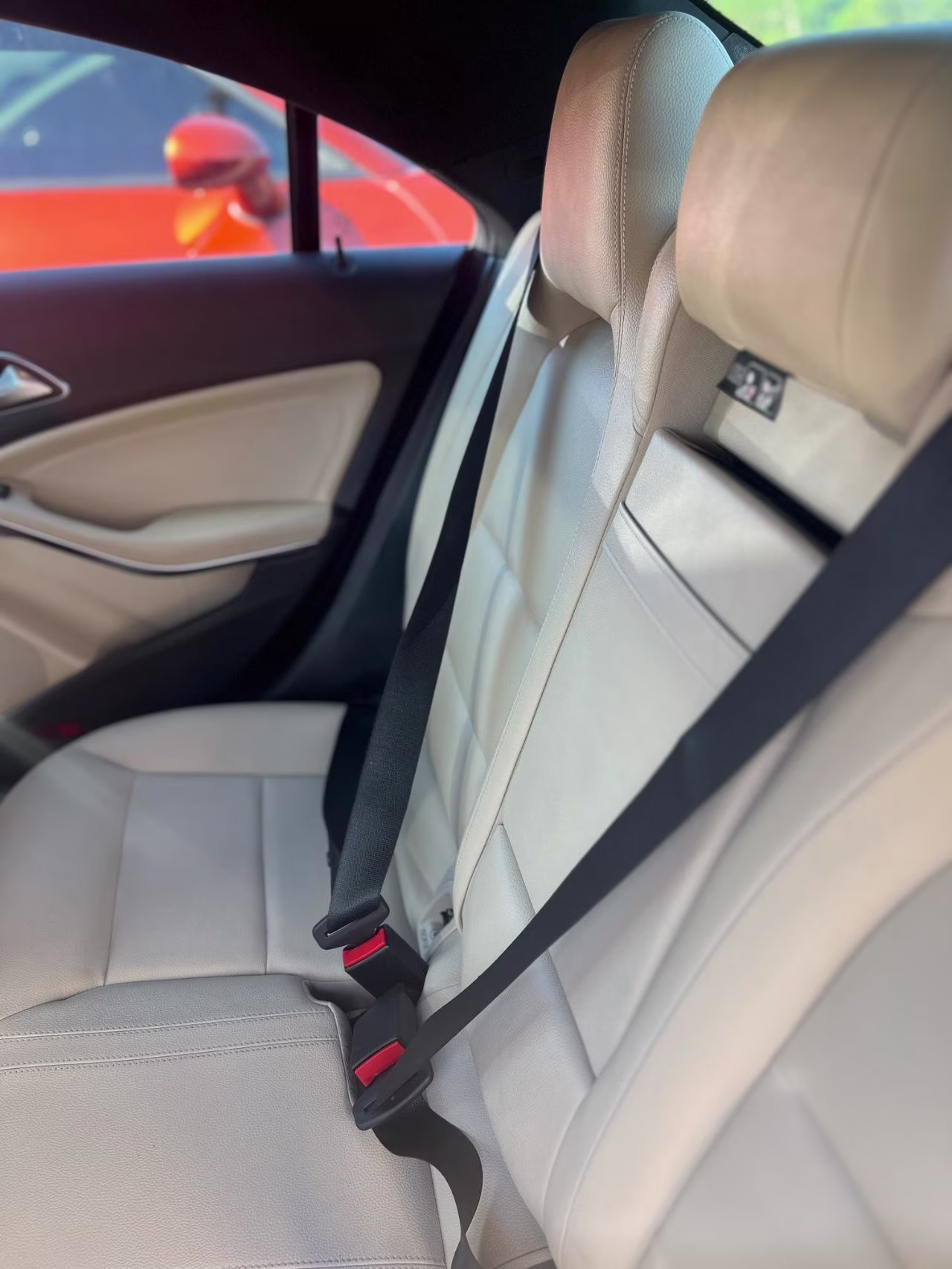2018 RED Mercedes-Benz CLA CLA 250 AWD Sedan