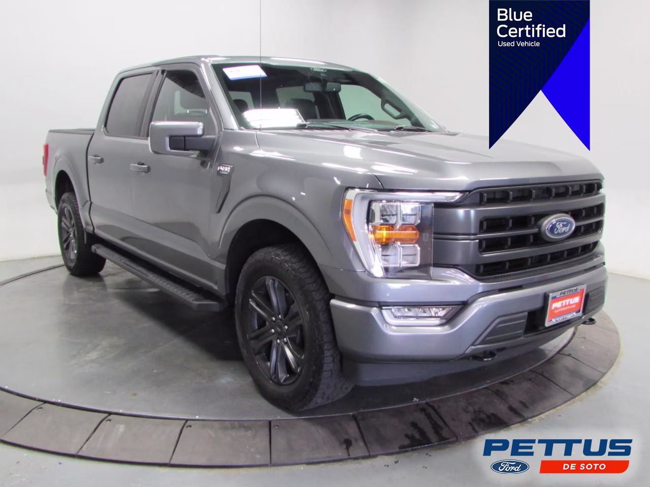 2021 Stone Gray Metallic Ford F-150 Lariat 4X4 Truck