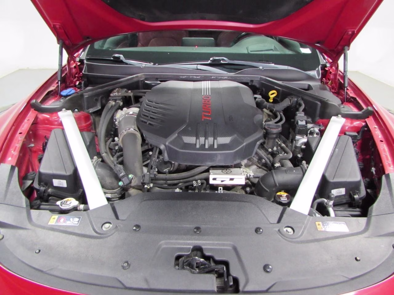 2018 HiChroma Red Kia Stinger GT2 AWD Sedan