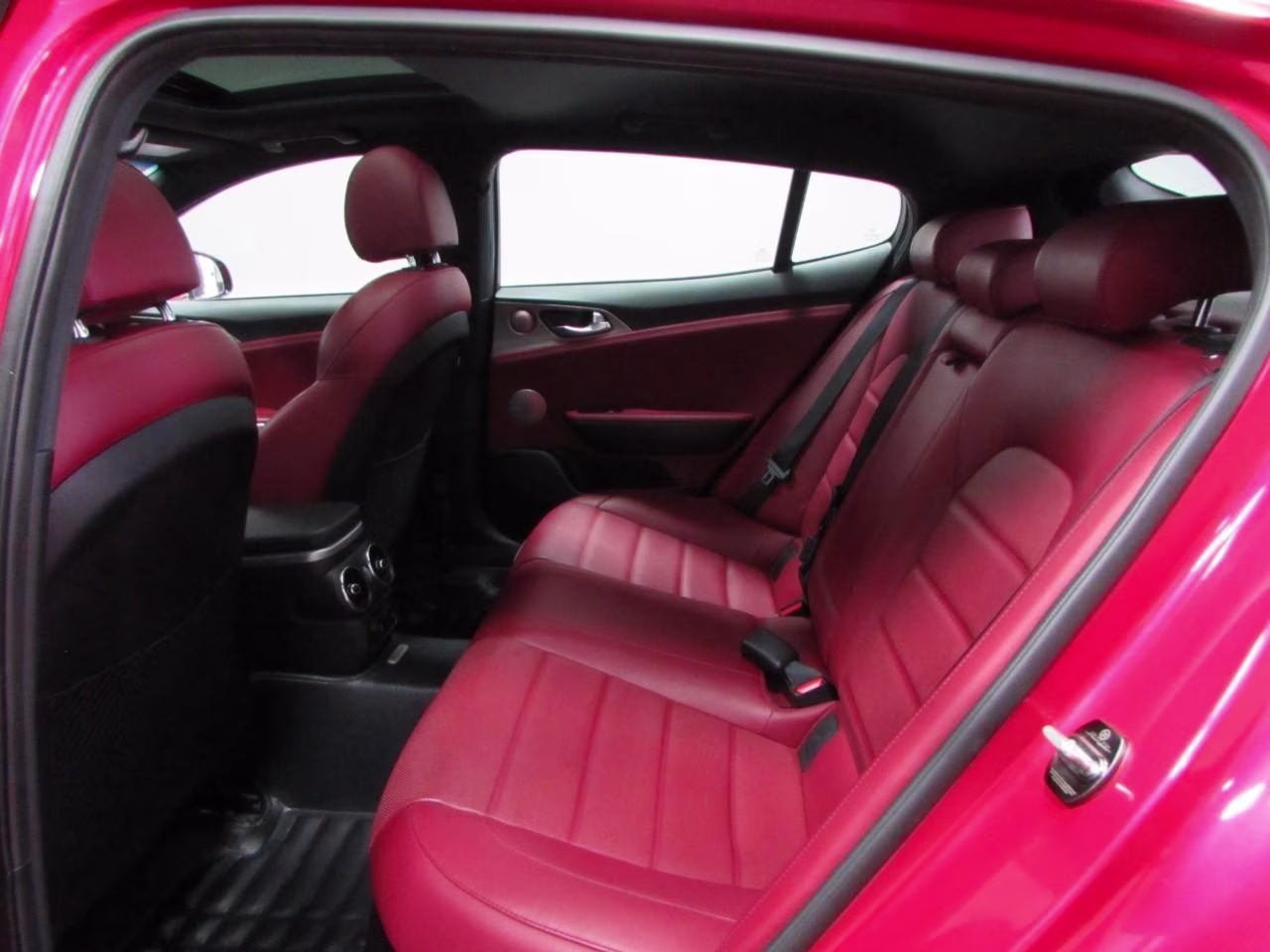 2018 HiChroma Red Kia Stinger GT2 AWD Sedan