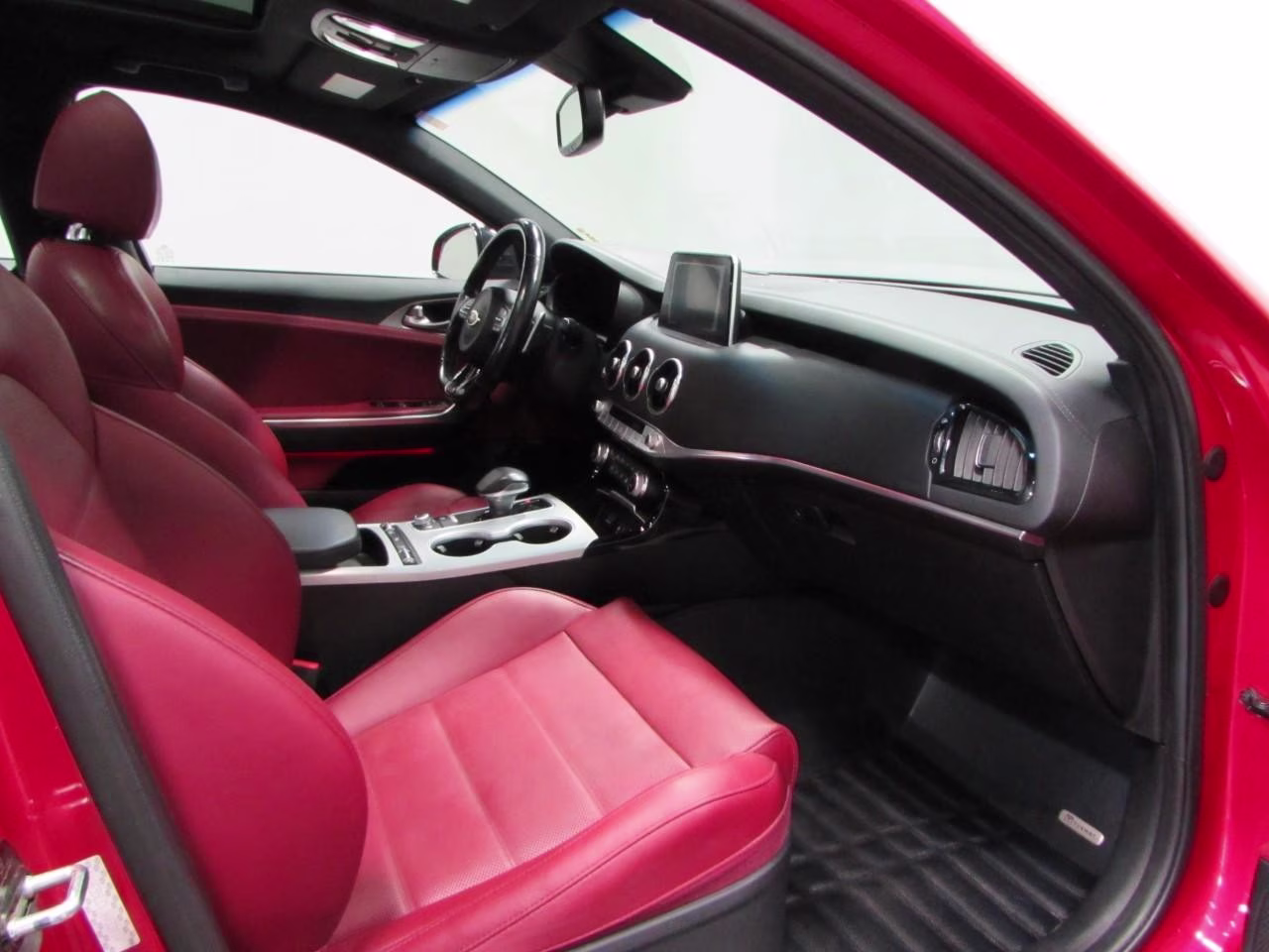 2018 HiChroma Red Kia Stinger GT2 AWD Sedan