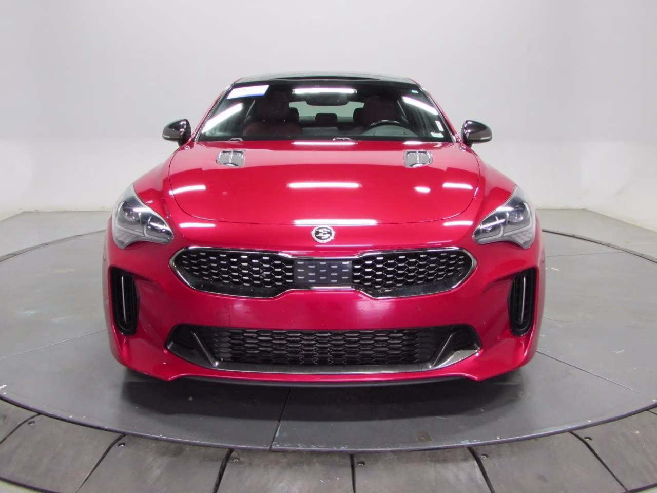 2018 HiChroma Red Kia Stinger GT2 AWD Sedan