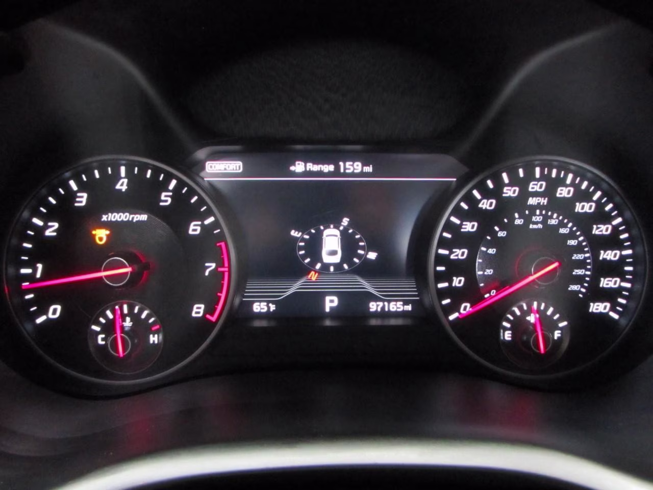 2018 HiChroma Red Kia Stinger GT2 AWD Sedan