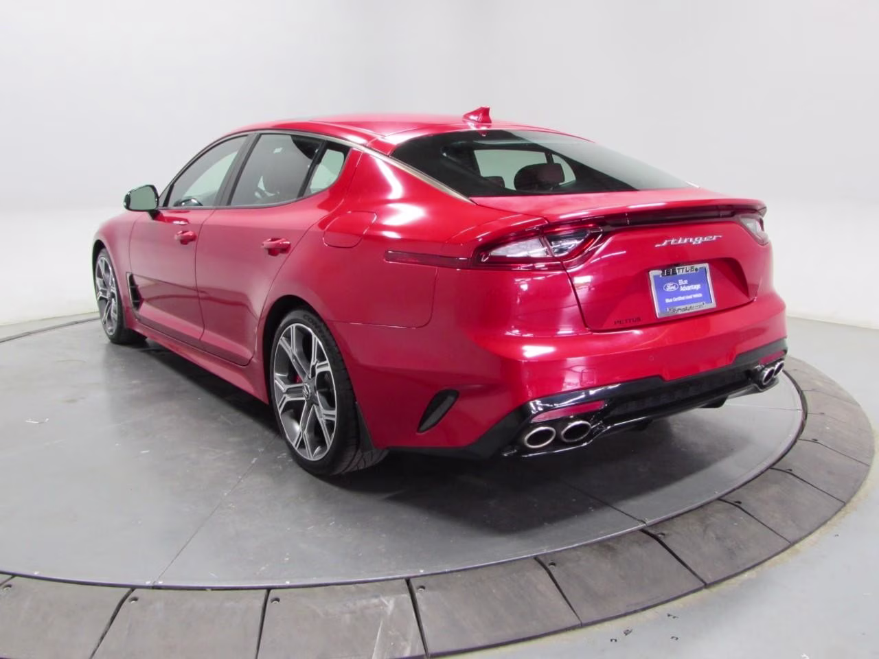 2018 HiChroma Red Kia Stinger GT2 AWD Sedan