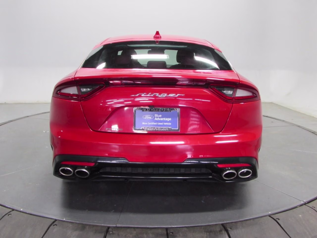 2018 HiChroma Red Kia Stinger GT2 AWD Sedan
