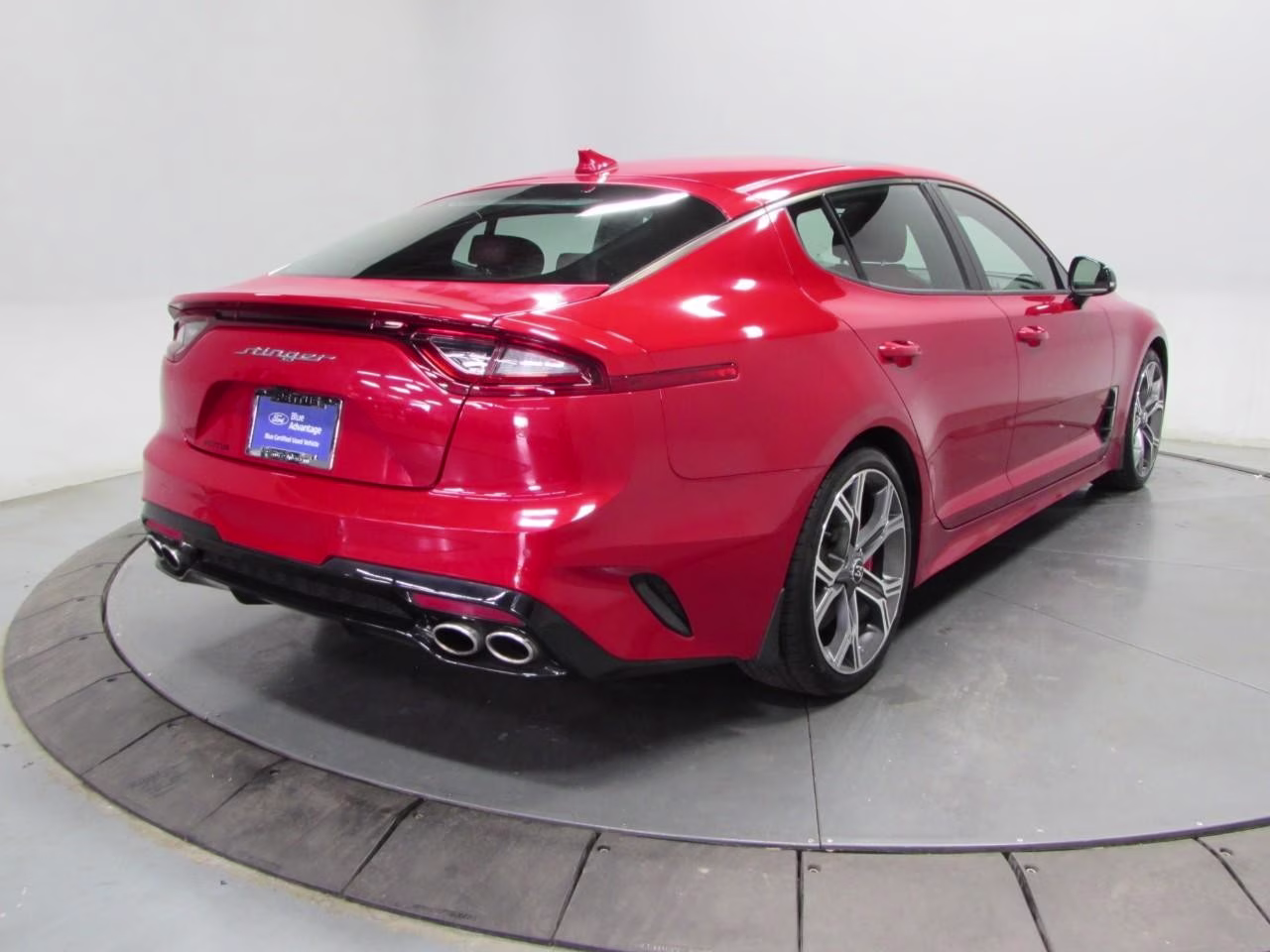 2018 HiChroma Red Kia Stinger GT2 AWD Sedan
