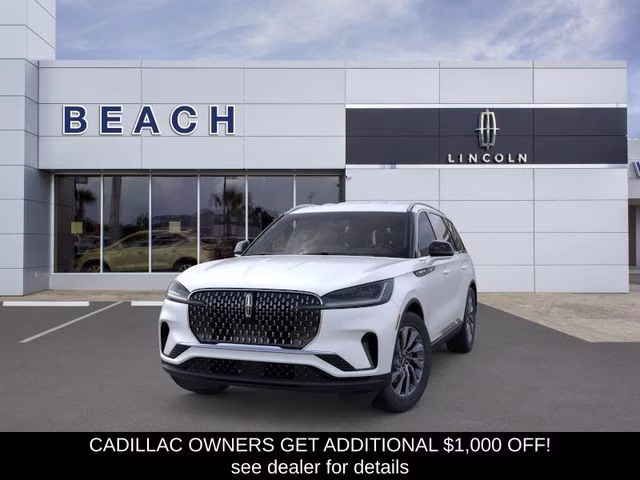 2026 Pristine White Metallic Tri-Coat Lincoln Aviator Premiere RWD 5 Door