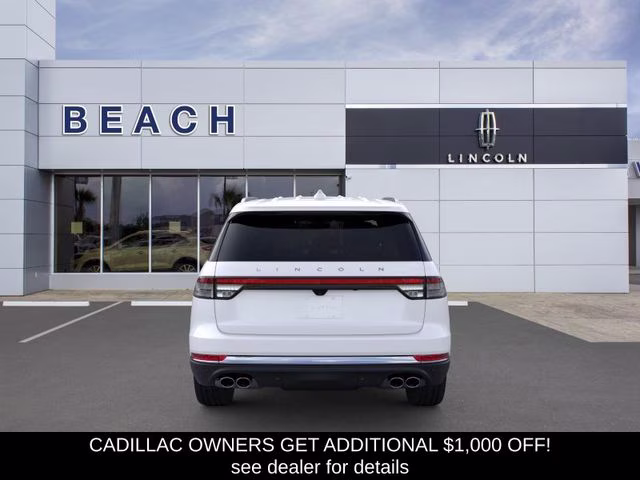 2026 Pristine White Metallic Tri-Coat Lincoln Aviator Premiere RWD 5 Door