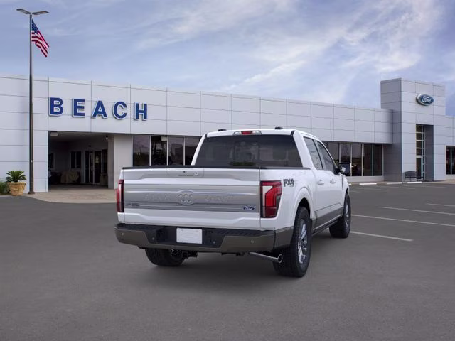 2026 Star White Metallic Tri-Coat Ford F-150 King Ranch 4X4 Truck
