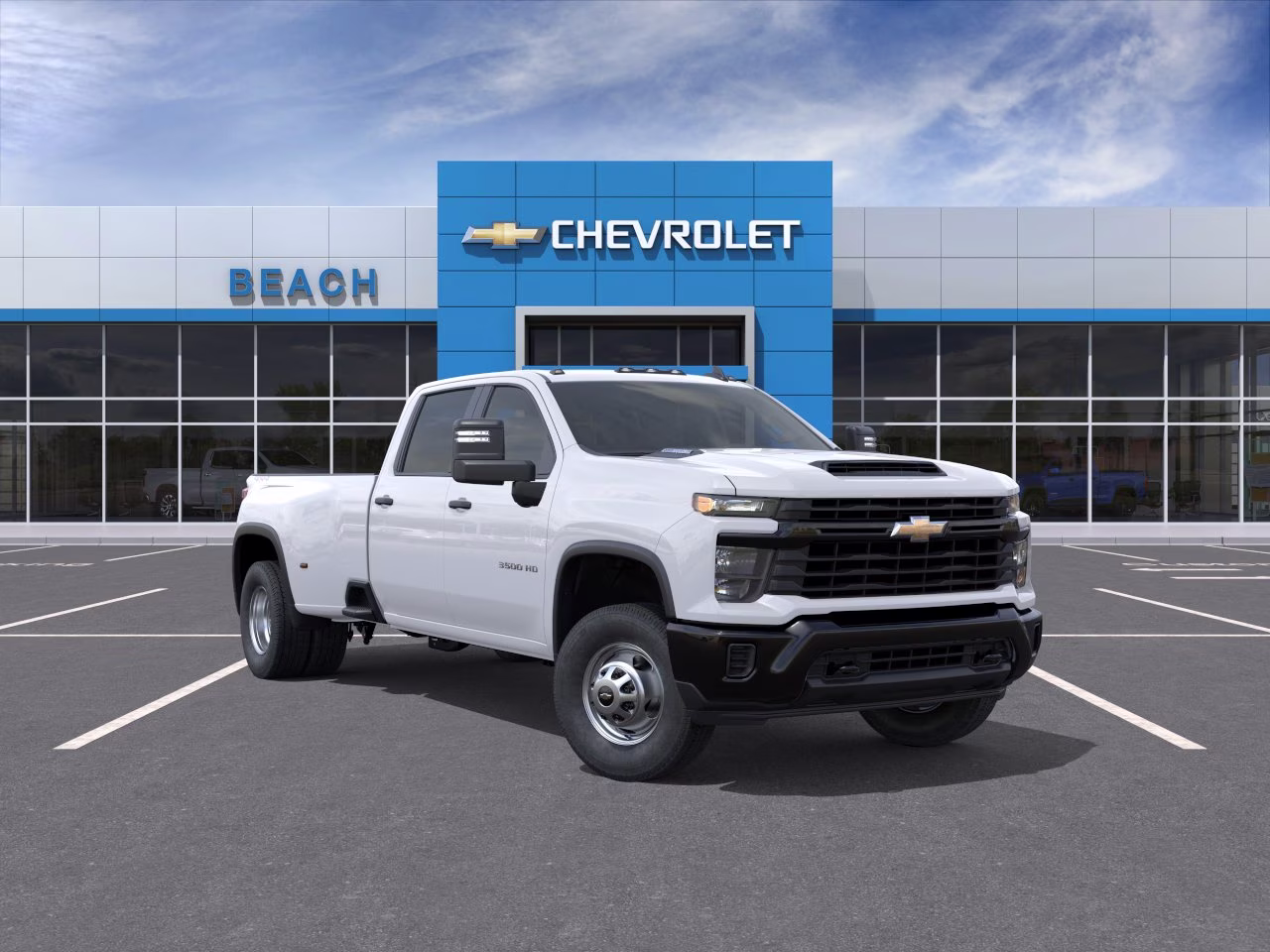 2026 Summit White Chevrolet Silverado 3500 HD WT DRW 4X4 Truck