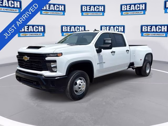 2026 Summit White Chevrolet Silverado 3500 HD WT DRW 4X4 Truck