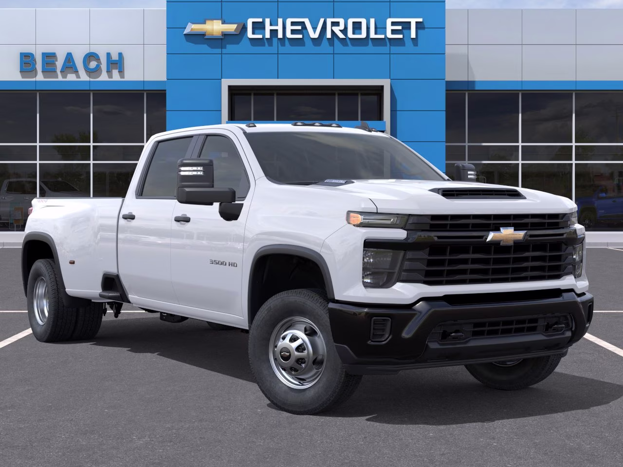2026 Summit White Chevrolet Silverado 3500 HD WT DRW 4X4 Truck