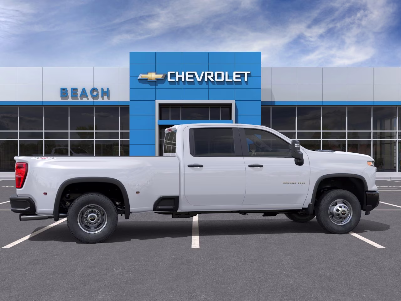 2026 Summit White Chevrolet Silverado 3500 HD WT DRW 4X4 Truck
