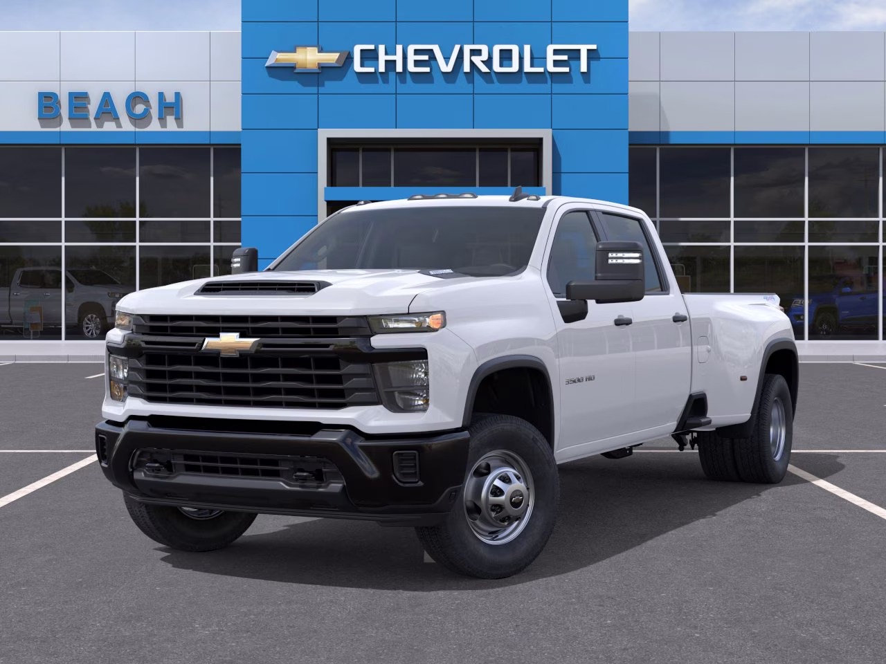2026 Summit White Chevrolet Silverado 3500 HD WT DRW 4X4 Truck
