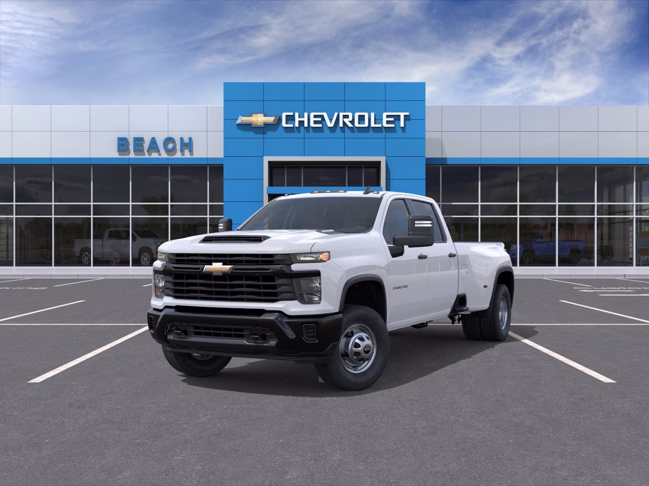 2026 Summit White Chevrolet Silverado 3500 HD WT DRW 4X4 Truck