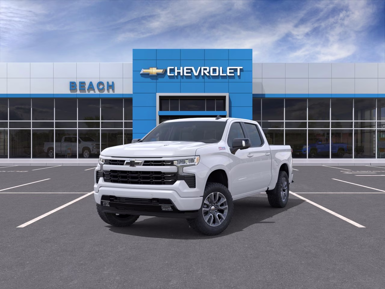 2026 Summit White Chevrolet Silverado 1500 RST 4X4 Truck