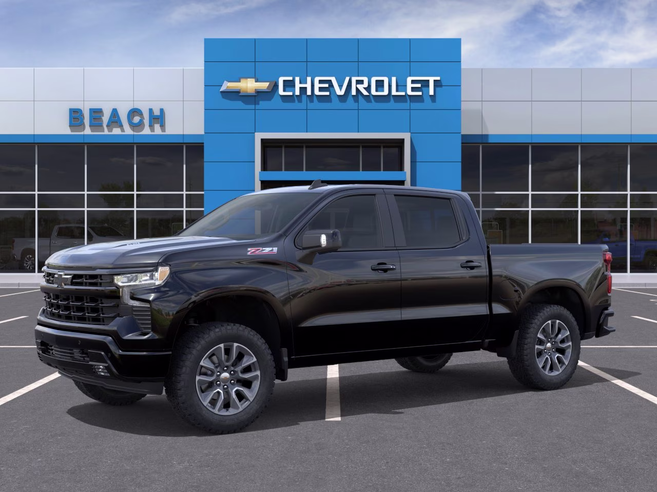 2026 Black Chevrolet Silverado 1500 RST 4X4 Truck