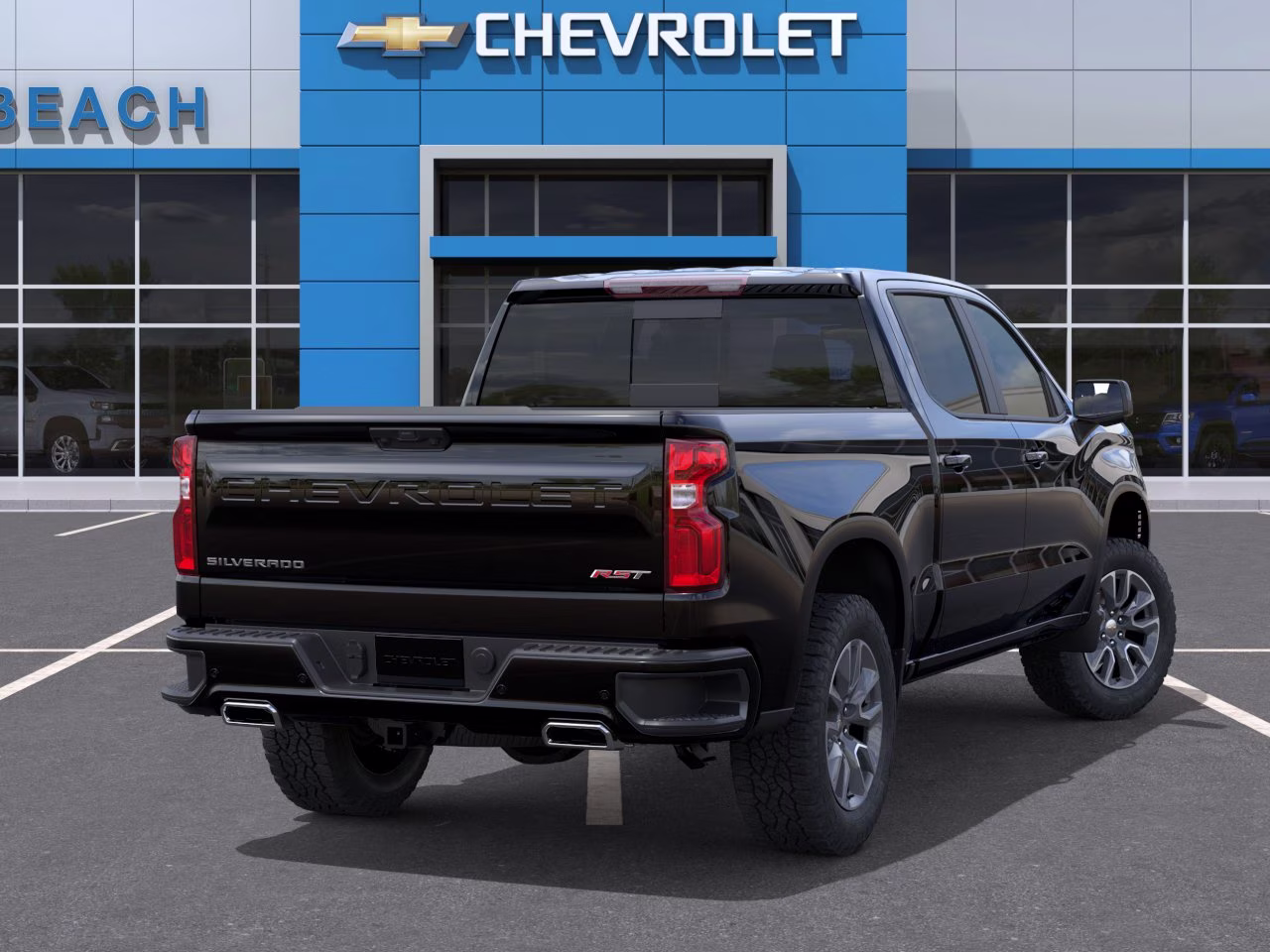 2026 Black Chevrolet Silverado 1500 RST 4X4 Truck