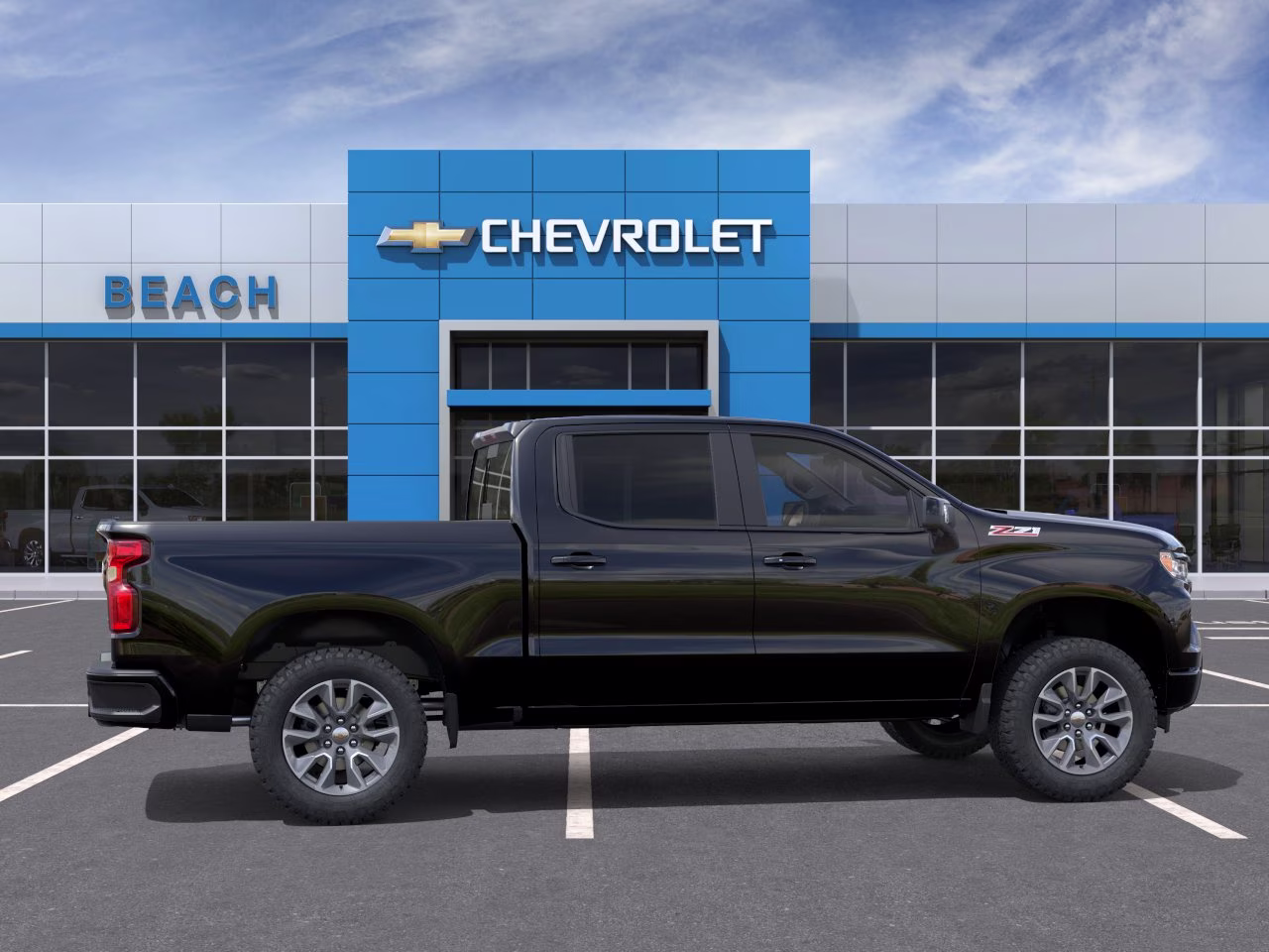 2026 Black Chevrolet Silverado 1500 RST 4X4 Truck