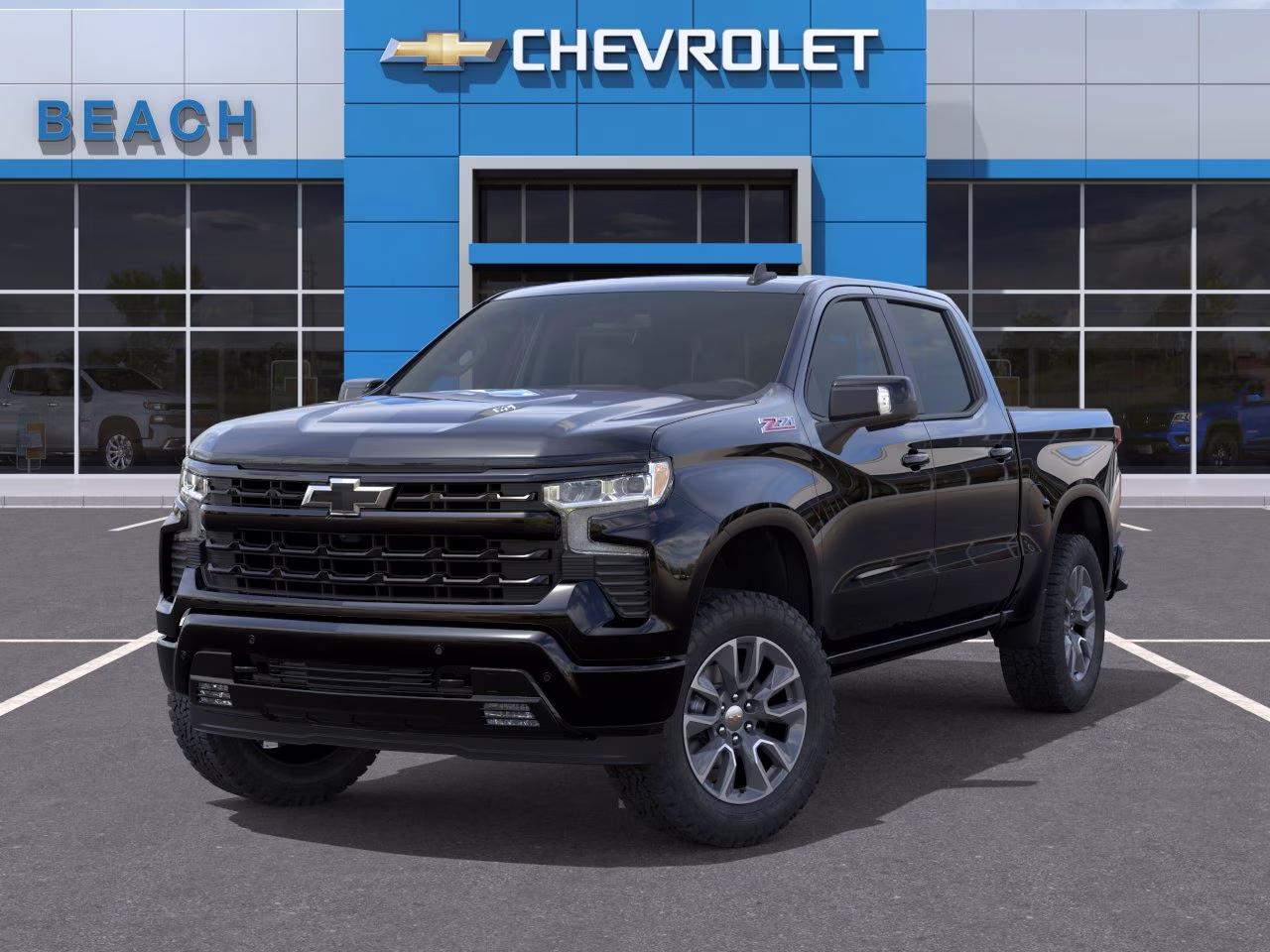 2026 Black Chevrolet Silverado 1500 RST 4X4 Truck