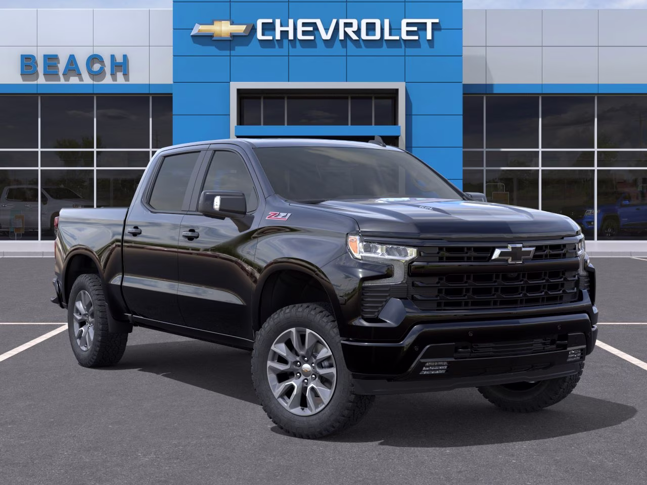 2026 Black Chevrolet Silverado 1500 RST 4X4 Truck