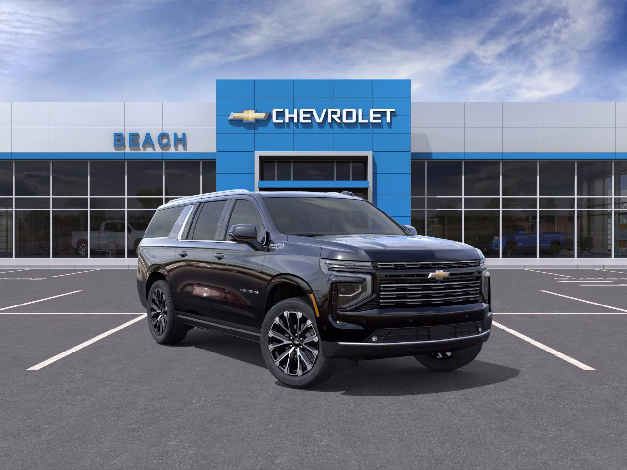 2026 Black Chevrolet Suburban High Country 4X4 SUV