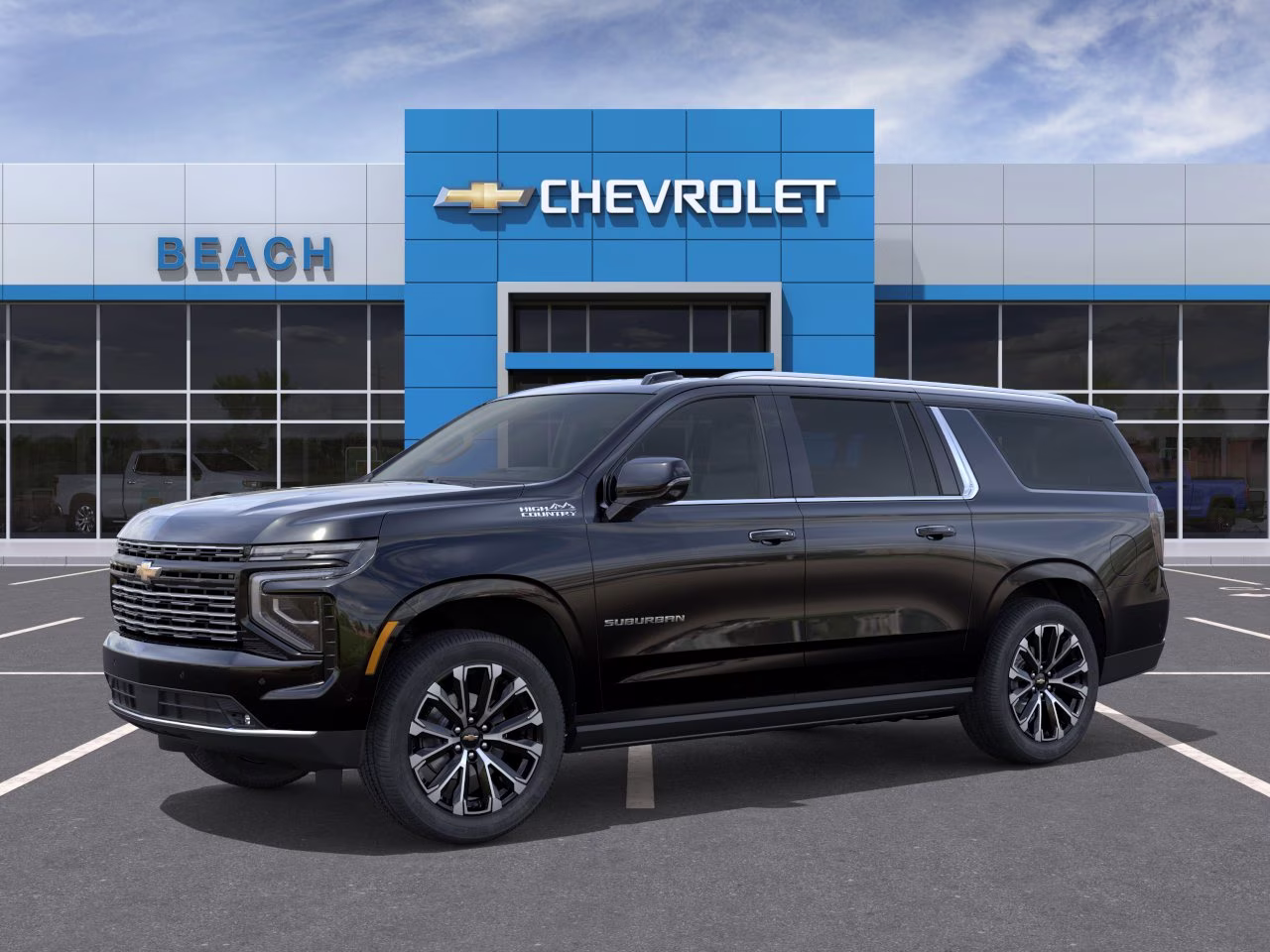 2026 Black Chevrolet Suburban High Country 4X4 SUV