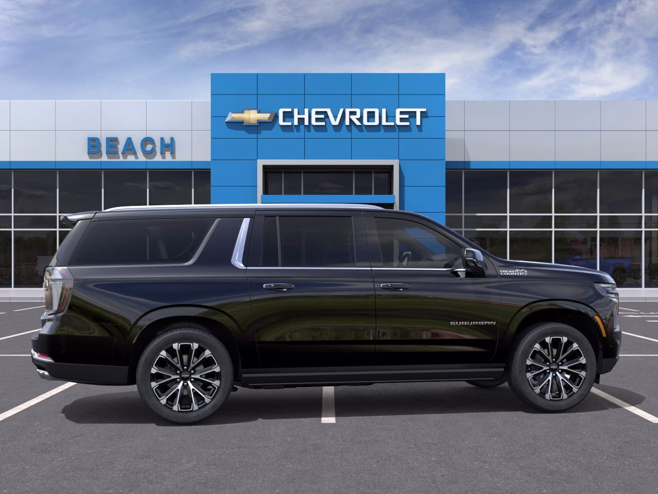 2026 Black Chevrolet Suburban High Country 4X4 SUV