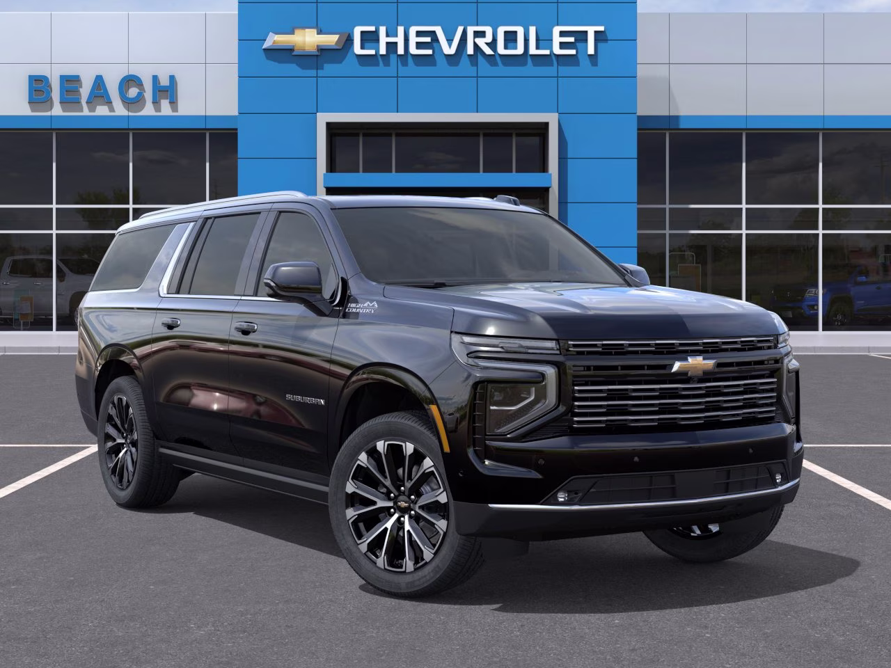2026 Black Chevrolet Suburban High Country 4X4 SUV