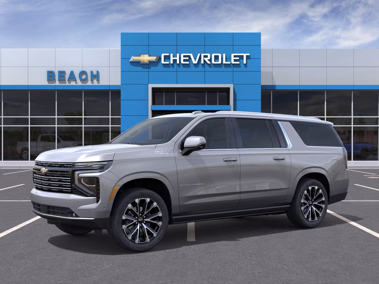2026 Sterling Gray Metallic Chevrolet Suburban High Country 4X4 SUV