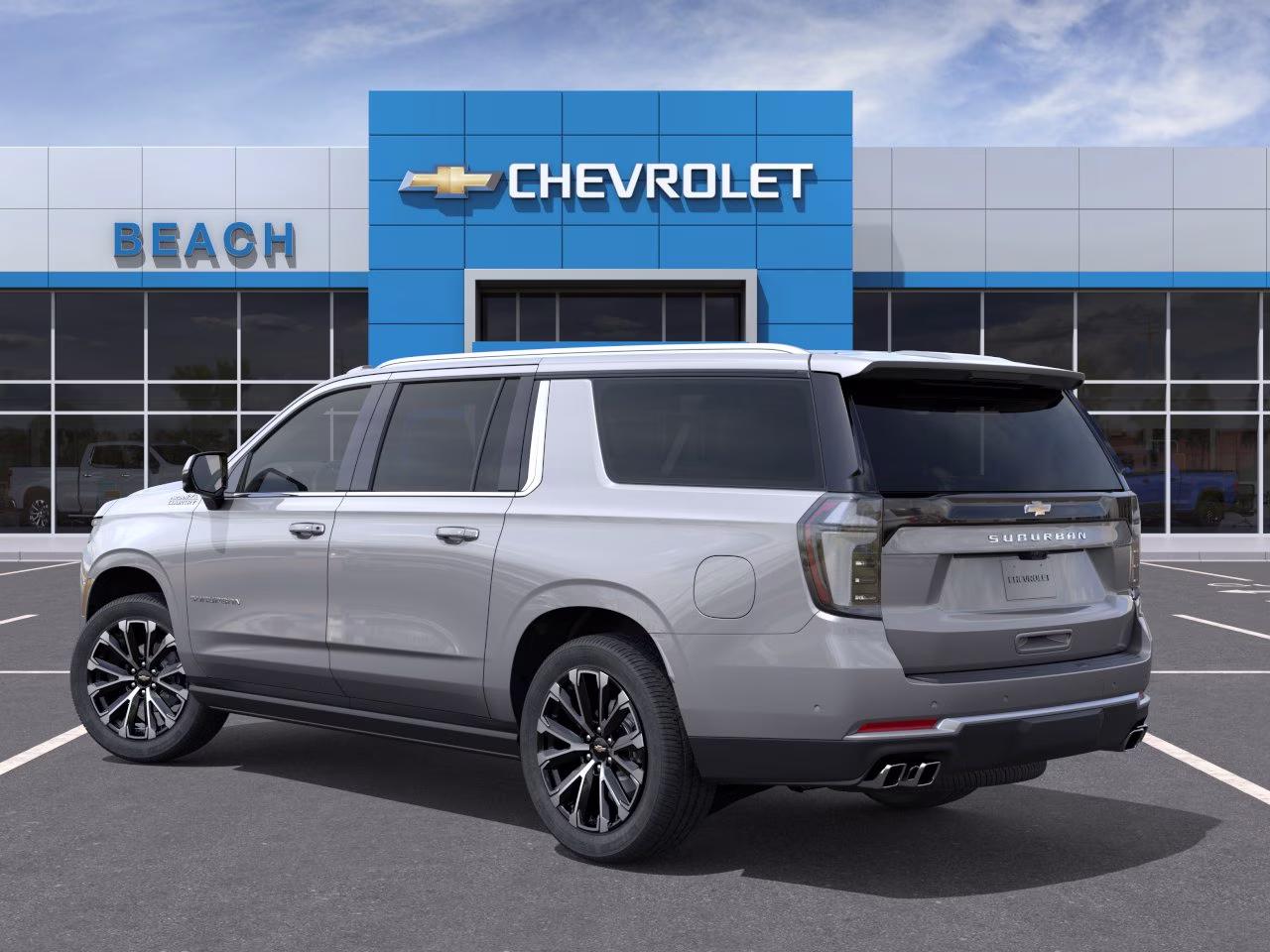 2026 Sterling Gray Metallic Chevrolet Suburban High Country 4X4 SUV