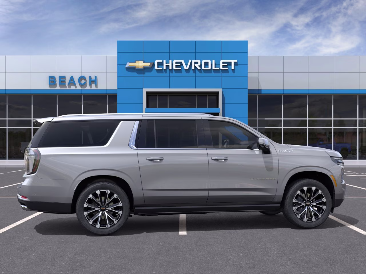 2026 Sterling Gray Metallic Chevrolet Suburban High Country 4X4 SUV