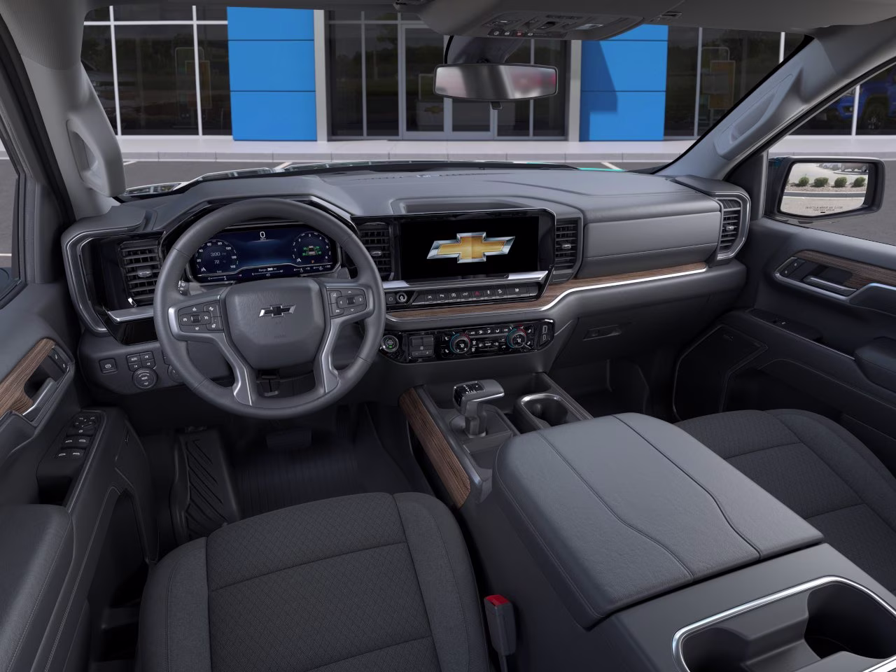 2026 Black Chevrolet Silverado 1500 RST 4X4 Truck