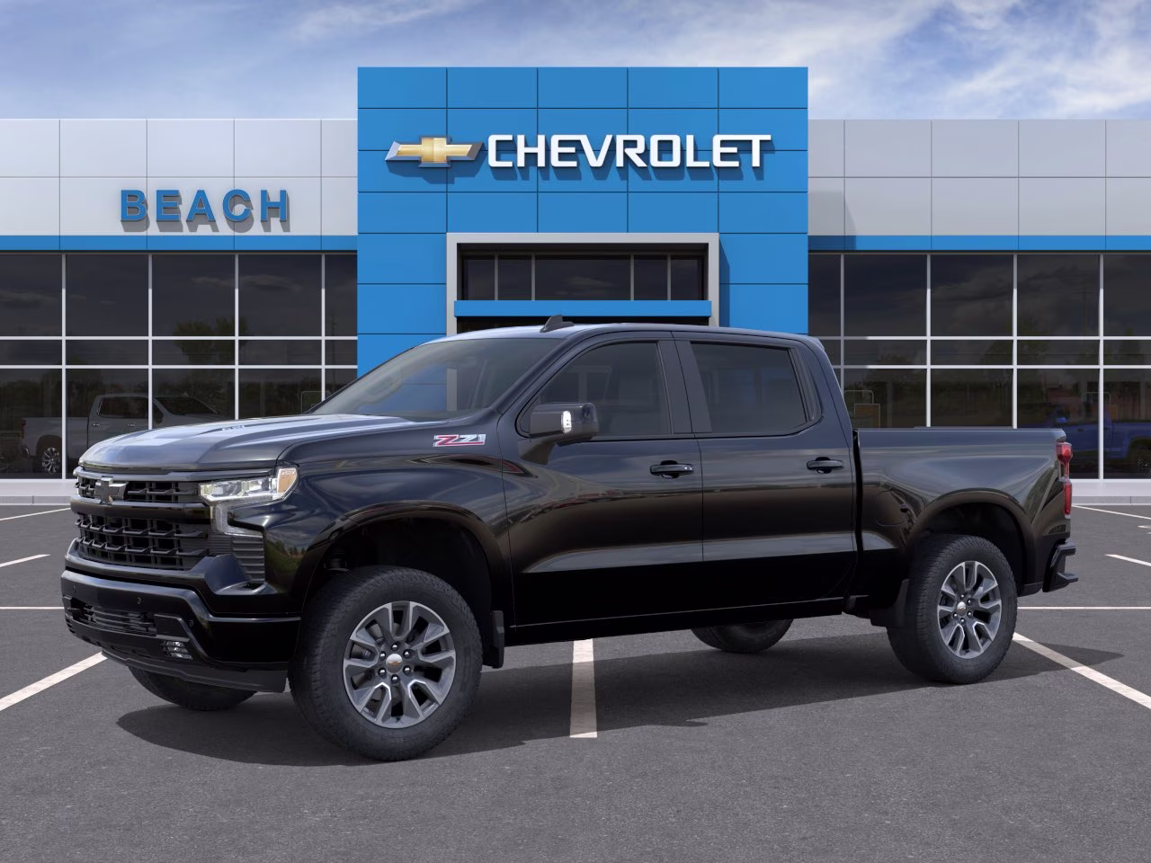 2026 Black Chevrolet Silverado 1500 RST 4X4 Truck